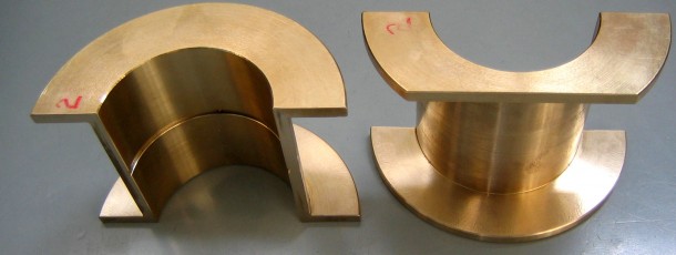Split Bronze Sleeve Bearings