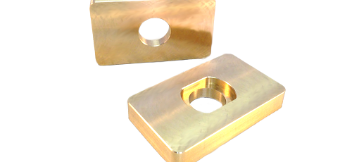 Grooved Bronze Wear Plates
